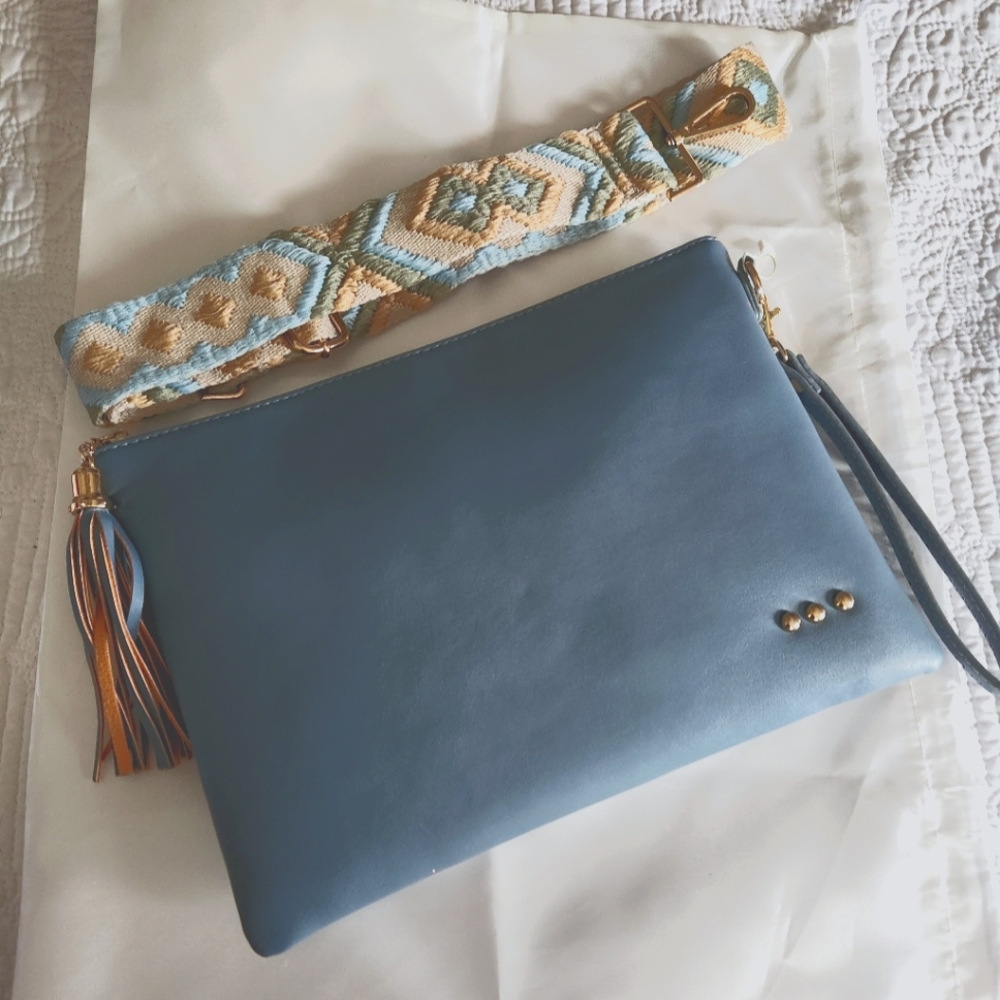 PS vegan leather crossbody bag